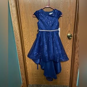 Rare Editions royal blue dress for girls